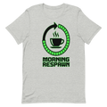 Morning Respawn: Coffee Loading | Gamer Coffee Tee - Athletic Heather