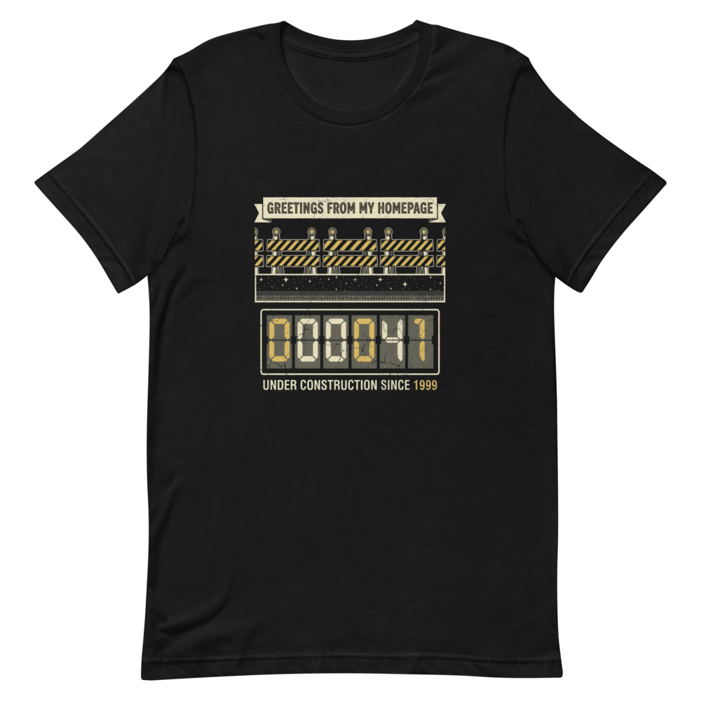Greetings from My Homepage | Retro Internet Tee