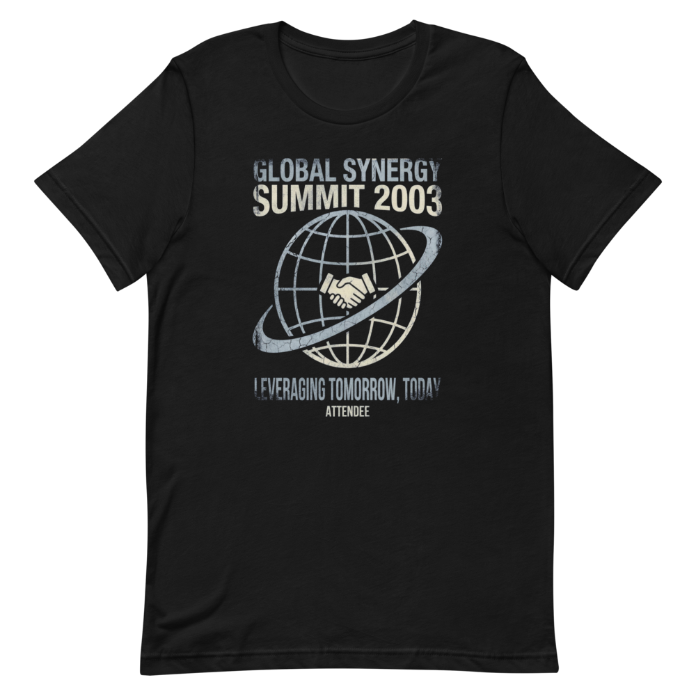 Global Synergy Summit 2003 | Vintage Conference Tee - Black