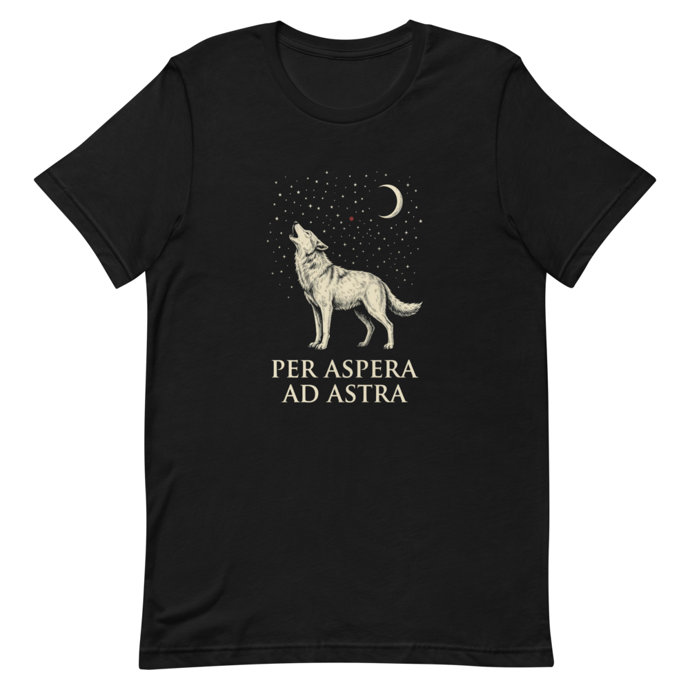 Per Aspera Ad Astra | Sci-Fi Latin Tee
