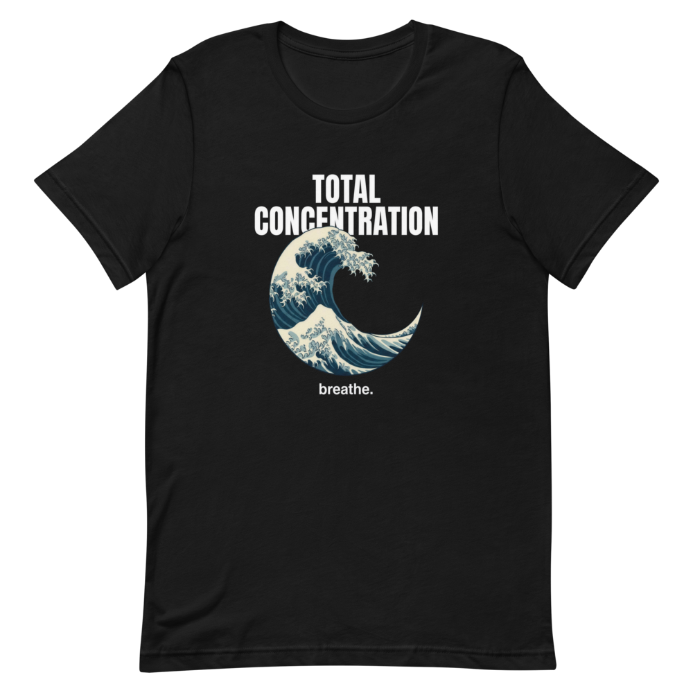 Total Concentration (breathe.) | Wave Training Tee