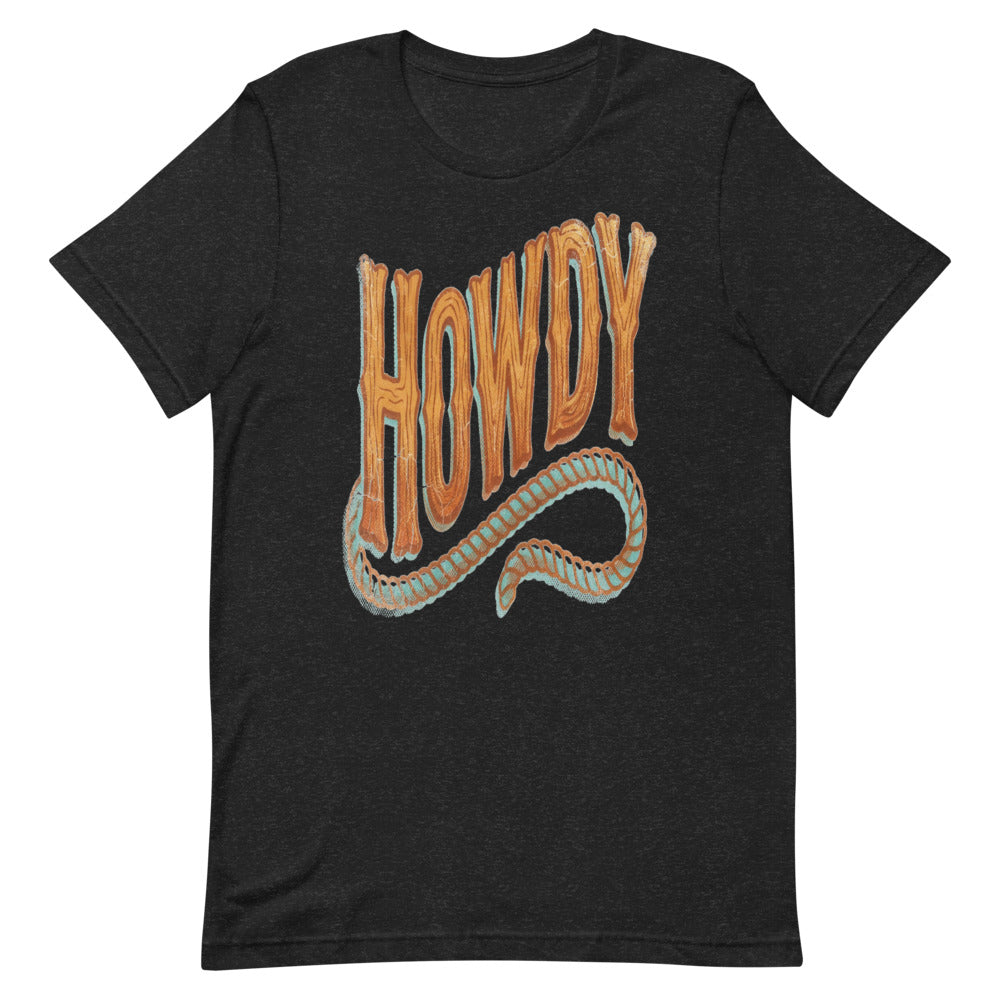 Howdy | Vintage Texas Tee print detail 1