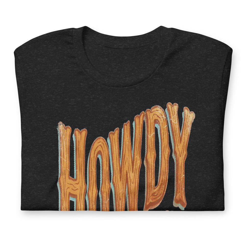 Howdy | Vintage Texas Tee print detail 2