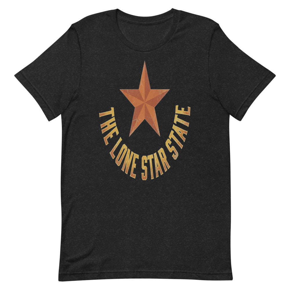 The Lone Star State | Retro Texas Tee print detail 1