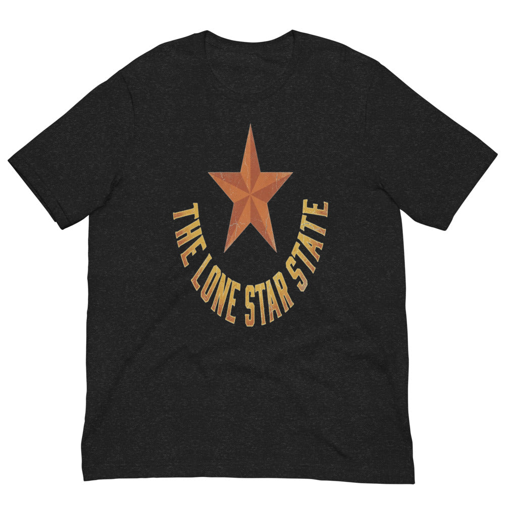 The Lone Star State | Retro Texas Tee print detail 3