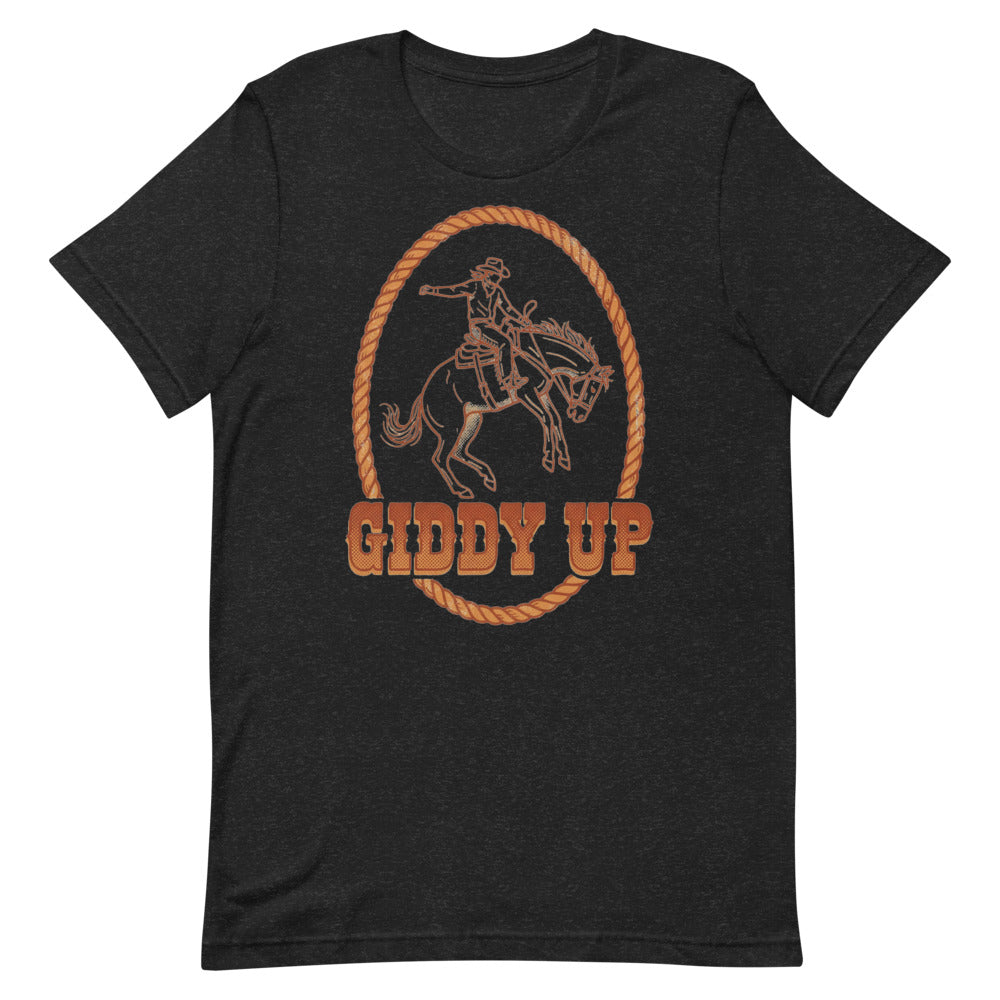 Giddy Up | Vintage Rodeo Tee print detail 1