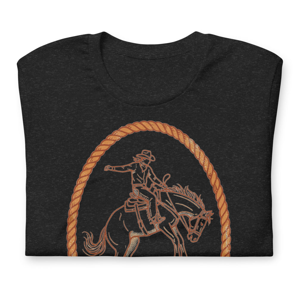 Giddy Up | Vintage Rodeo Tee print detail 2
