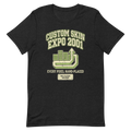 Custom Skin Expo 2001 | MP3 Era Tee - Black Heather