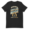 Greetings from Airplane Mode | Digital Detox Tee - Black Heather