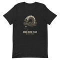 Mind Over Fear | Desert Sci-Fi Tee - Black Heather