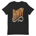 Howdy | Vintage Texas Tee - Black Heather