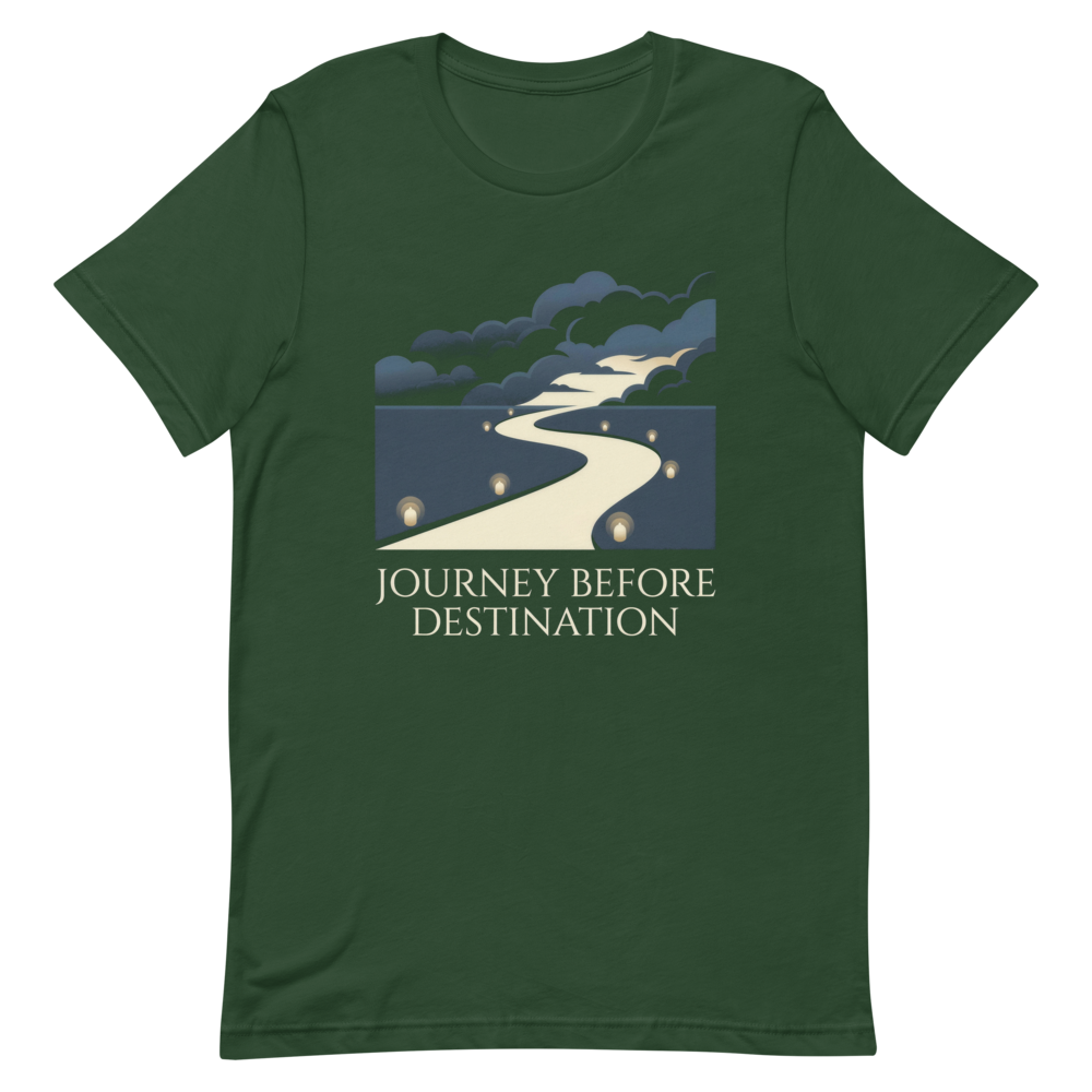 Journey Before Destination | Epic Fantasy Reader - Tee Forest (artwork corrected)