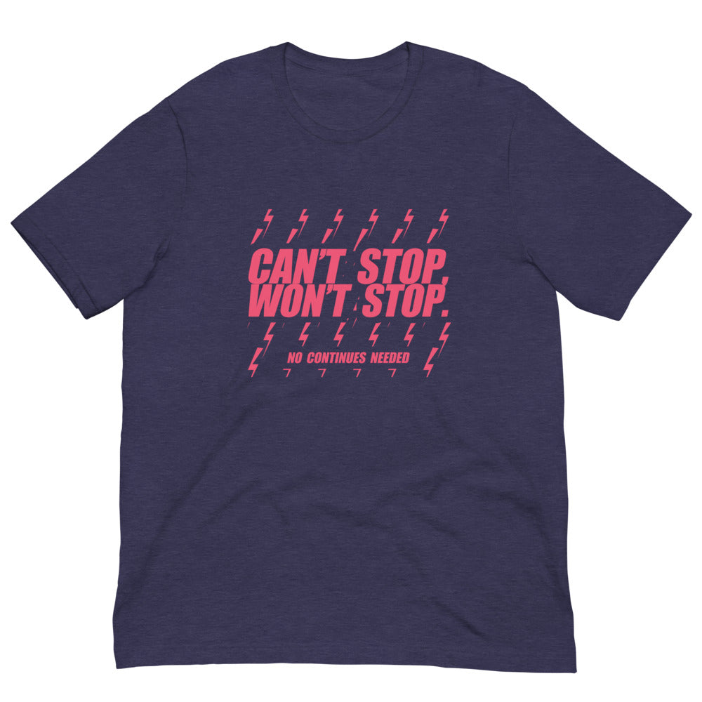 Can't Stop, Won't Stop | Lightning Bolt Arcade Tee print detail 3