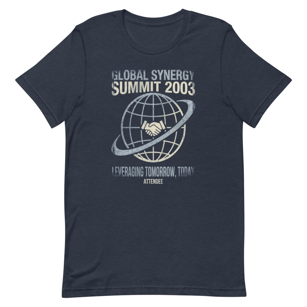 Global Synergy Summit 2003 | Vintage Conference Tee - Heather Navy