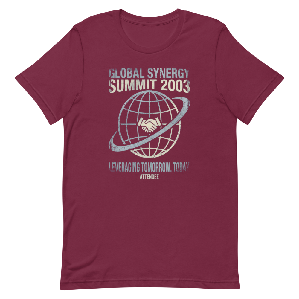 Global Synergy Summit 2003 | Vintage Conference Tee - Maroon