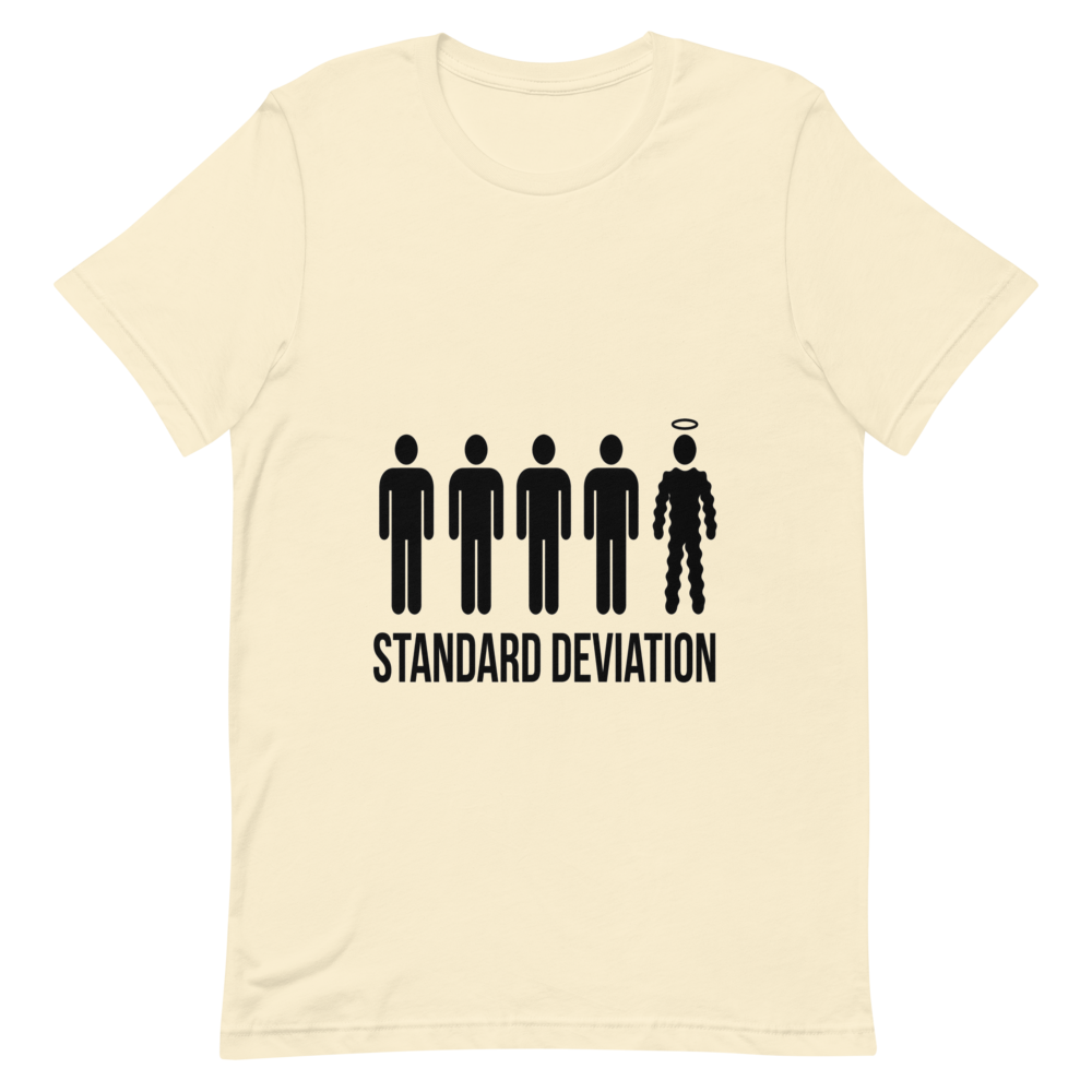 Standard Deviation | Statistics Tee - Natural