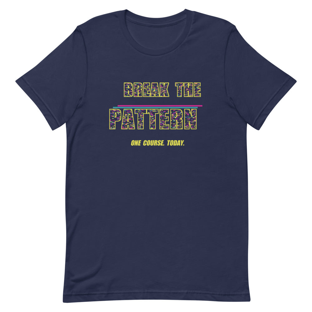 Break the Pattern Today | Arcade Carpet Tee print detail 1
