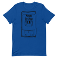 Mixtape for the End of the World Embroidered T-Shirt x Andrew Brandt - True Royal