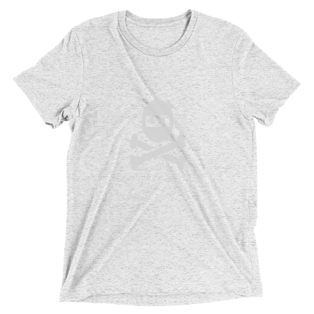 Subtle Nerd Logo Tee - Tee White Fleck