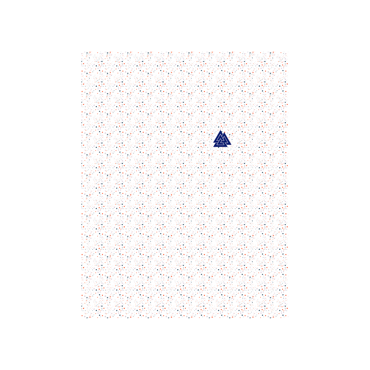 Valknut // Longship Shirt design artwork