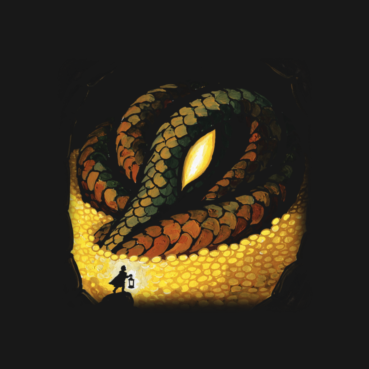 Where the Gold Sleeps | Retro Fantasy design artwork