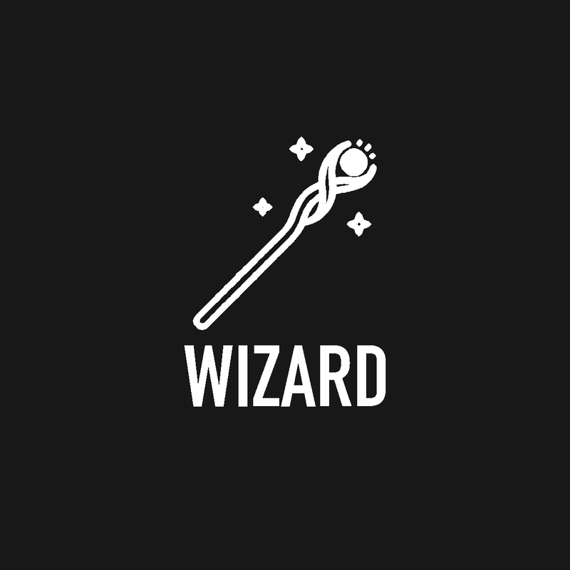 Wizard | TTRPG Class Embroidered Patch